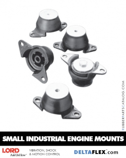 Rubber-Parts-Catalog-Delta-Flex-LORD-Small Industrial-Engine-Mounts