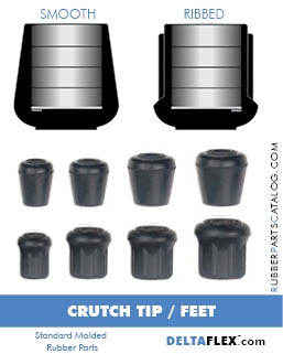 Rubber-Parts-Catalog-Delta-Flex-Standard-Molded-Rubber-Parts-Crutch-Tip-Feet