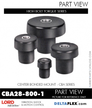 Rubber-Parts-Catalog-Delta-Flex-LORD-Corporation-Vibration-Control-Center-Bonded-Mounts-CBA28-800-1