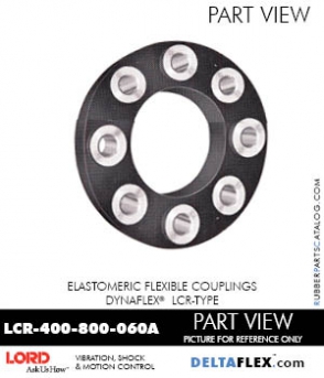 Rubber-Parts-Catalog-Delta-Flex-LORD-DYNAFLEX-Coupling-LCR-Type-LCR-400-800-060A