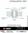 Rubber-Parts-Catalog-Delta-Flex-LORD-Corporation-Vibration-Control-Center-Bonded-Mounts-H-3004