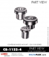 Rubber-Parts-Catalog-Delta-Flex-LORD-Corporation-Vibration-Control-Center-Bonded-Mounts-CB-1122-4