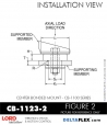 Rubber-Parts-Catalog-Delta-Flex-LORD-Corporation-Vibration-Control-Center-Bonded-Mounts-CB-1123-2