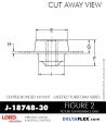 Rubber-Parts-Catalog-Delta-Flex-LORD-Corporation-Vibration-Control-Center-Bonded-Mounts-J-18748-30