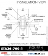 Rubber-Parts-Catalog-Delta-Flex-LORD-Corporation-Vibration-Control-Center-Bonded-Mounts-STA36-700-1