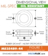 MS35489-44 | Rubber Grommet | Mil-Spec