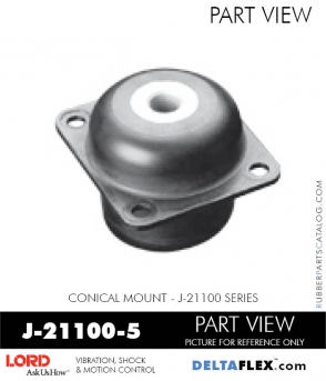 Rubber-Parts-Catalog-Delta-Flex-LORD-Corporation-Conical-Mount-J-21100-5