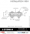 RUBBER-PARTS-CATALOG-DELTAFLEX-Vibration-Isolator-LORD-Binocular-split-Mount-J-21246-6