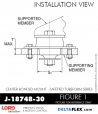 Rubber-Parts-Catalog-Delta-Flex-LORD-Corporation-Vibration-Control-Center-Bonded-Mounts-J-18748-30