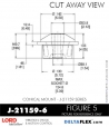 Rubber-Parts-Catalog-Delta-Flex-LORD-Corporation-Conical-Mount-J-21159-6