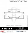 Rubber-Parts-Catalog-Delta-Flex-LORD-Corporation-Conical-Mount-J-21212-1