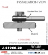 RubberPartsCatalog.com - LORD Corporation Rod Ends J-21066-30 RUBBER-PARTS-CATALOG-DELTAFLEX-Vibration-Isolator-LORD-ROD-ENDS-J-21066-30