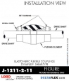 RubberPartsCatalog.com - LORD Corporation BinDynaflex Shear-Type Coupling - J-1211-2-11 RUBBER-PARTS-CATALOG-DELTAFLEX-Vibration-Isolator-LORD-Dynaflex-Shear-Type-Couplings -Coupling-J-1211-2-11