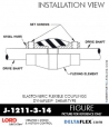 RubberPartsCatalog.com - LORD Corporation BinDynaflex Shear-Type Coupling - J-1211-3-14 RUBBER-PARTS-CATALOG-DELTAFLEX-Vibration-Isolator-LORD-Dynaflex-Shear-Type-Couplings -Coupling-J-1211-3-14