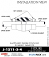 RubberPartsCatalog.com - LORD Corporation BinDynaflex Shear-Type Coupling - J-1211-3-4 RUBBER-PARTS-CATALOG-DELTAFLEX-Vibration-Isolator-LORD-Dynaflex-Shear-Type-Couplings -Coupling-J-1211-3-4