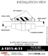 RUBBER-PARTS-CATALOG-DELTAFLEX-Vibration-Isolator-LORD-Dynaflex-Shear-Type-Couplings -Coupling-J-1211-4-11