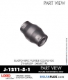 RubberPartsCatalog.com - LORD Corporation BinDynaflex Shear-Type Coupling - J-1211-5-1 RUBBER-PARTS-CATALOG-DELTAFLEX-Vibration-Isolator-LORD-Dynaflex-Shear-Type-Couplings -Coupling-J-1211-5-1