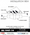 RubberPartsCatalog.com - LORD Corporation BinDynaflex Shear-Type Coupling - SK-1947-14 RUBBER-PARTS-CATALOG-DELTAFLEX-Vibration-Isolator-LORD-Dynaflex-Shear-Type-Couplings -Coupling-SK-1947-14