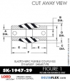 RubberPartsCatalog.com - LORD Corporation BinDynaflex Shear-Type Coupling - SK-1947-29 RUBBER-PARTS-CATALOG-DELTAFLEX-Vibration-Isolator-LORD-Dynaflex-Shear-Type-Couplings -Coupling-SK-1947-29