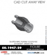 RubberPartsCatalog.com - LORD Corporation BinDynaflex Shear-Type Coupling - SK-1947-29 RUBBER-PARTS-CATALOG-DELTAFLEX-Vibration-Isolator-LORD-Dynaflex-Shear-Type-Couplings -Coupling-SK-1947-29