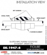 RubberPartsCatalog.com - LORD Corporation BinDynaflex Shear-Type Coupling - SK-1947-6 RUBBER-PARTS-CATALOG-DELTAFLEX-Vibration-Isolator-LORD-Dynaflex-Shear-Type-Couplings -Coupling-SK-1947-6