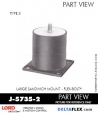 Rubber-Parts-Catalog-Delta-Flex-LORD-Flex-Bolt-Large-Sandwich-Mounts-J-5735-2