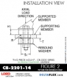 Rubber-Parts-Catalog-com-LORD-Corporation-Two-Piece-Center-Bonded-Mount-CB-2200-Series-OIL-RESISTANT-CB-2201-14