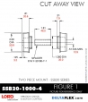 Rubber-Parts-Catalog-Delta-Flex-LORD-Corporation-Two-Piece-Mount-SSB20-1000-4