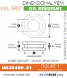 MS35489-21 | Rubber Grommet | Mil-Spec