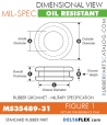 MS35489-31 Rubber Grommet | DeltaFlex