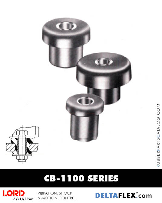 LORD CB-1100 Series Center Bonded Mounts