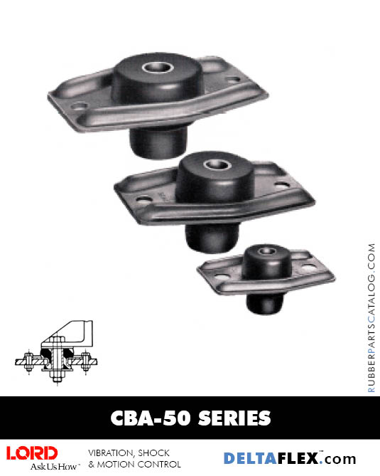 LORD CBA-50 Series Center Bonded Mounts